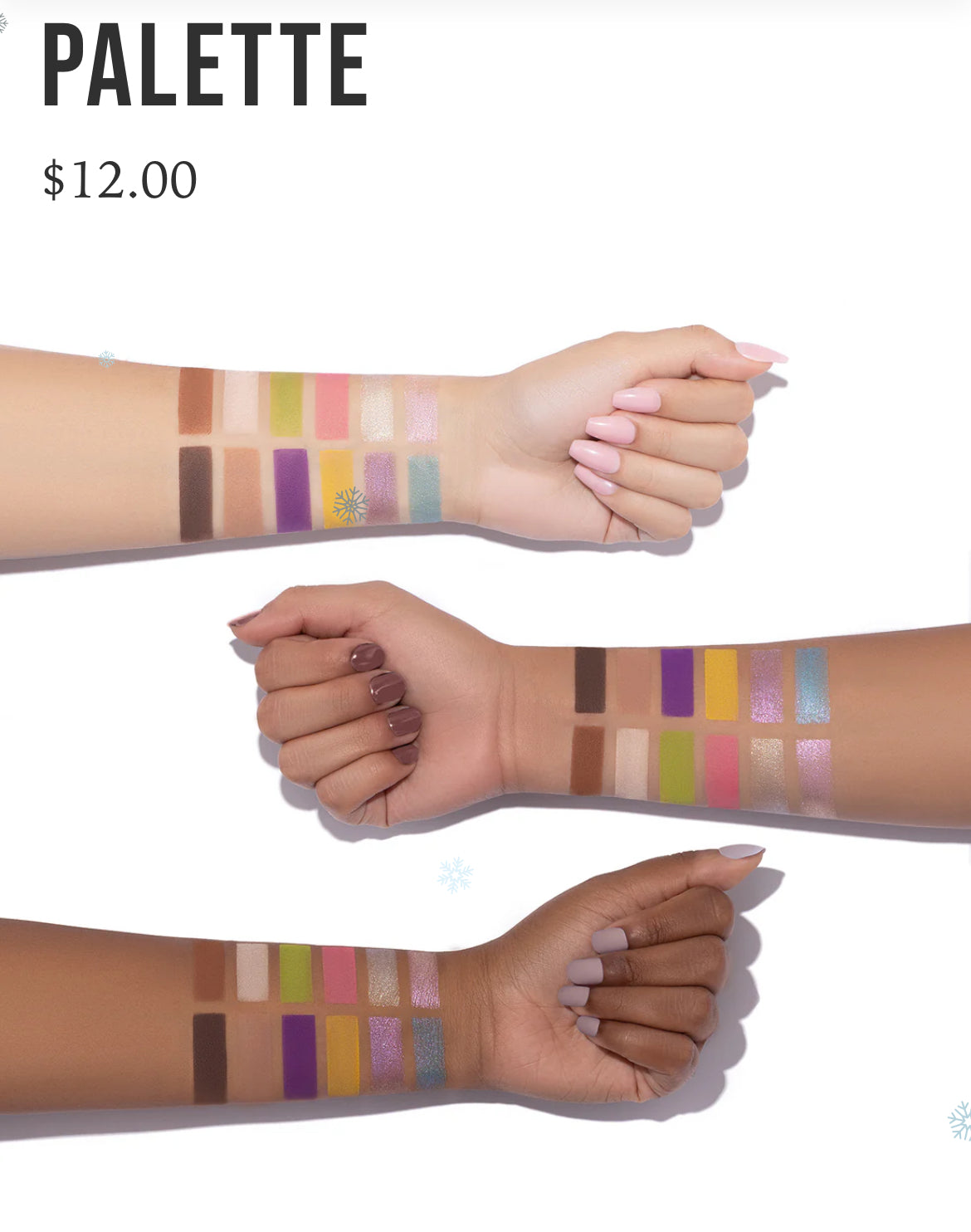 SPONGEBOB "BIKINI BOTTOM" EYESHADOW PALETTE