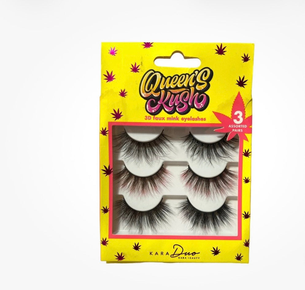 Kara Beauty - Queens Kush 3D Faux Mink Eyelashes