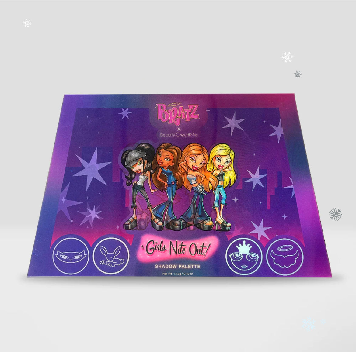 BRATZ X BEAUTY CREATIONS GIRLS NITE OUT SHADOW PALETTE