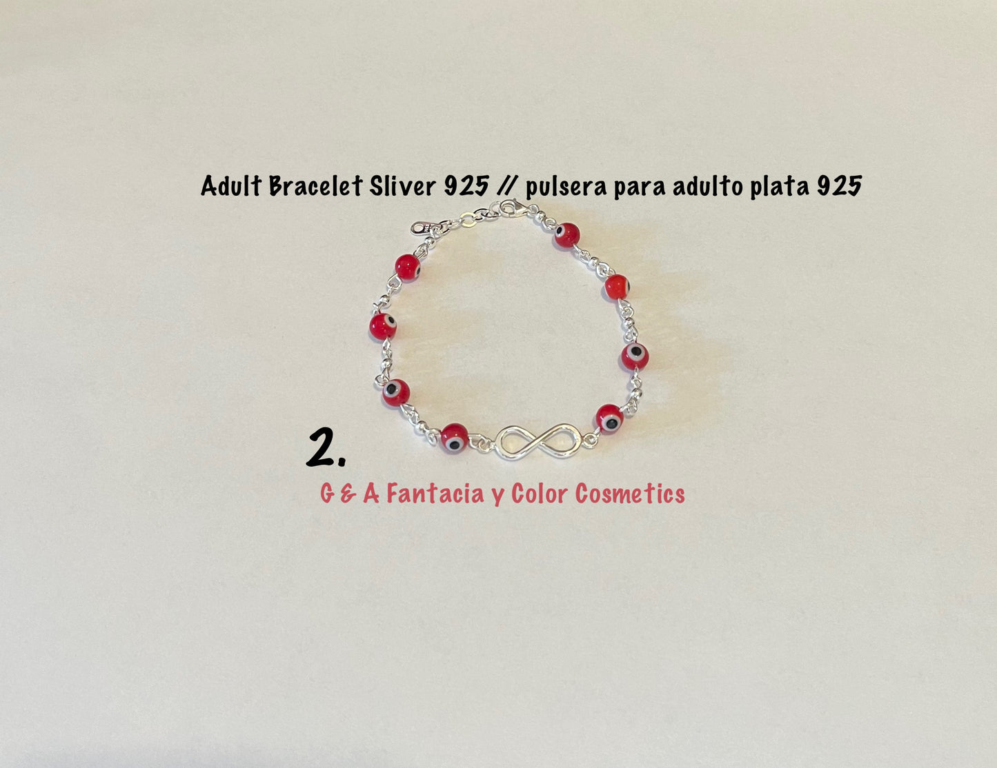 Evil Eye Bracelet for Adult & Children Sliver 925
