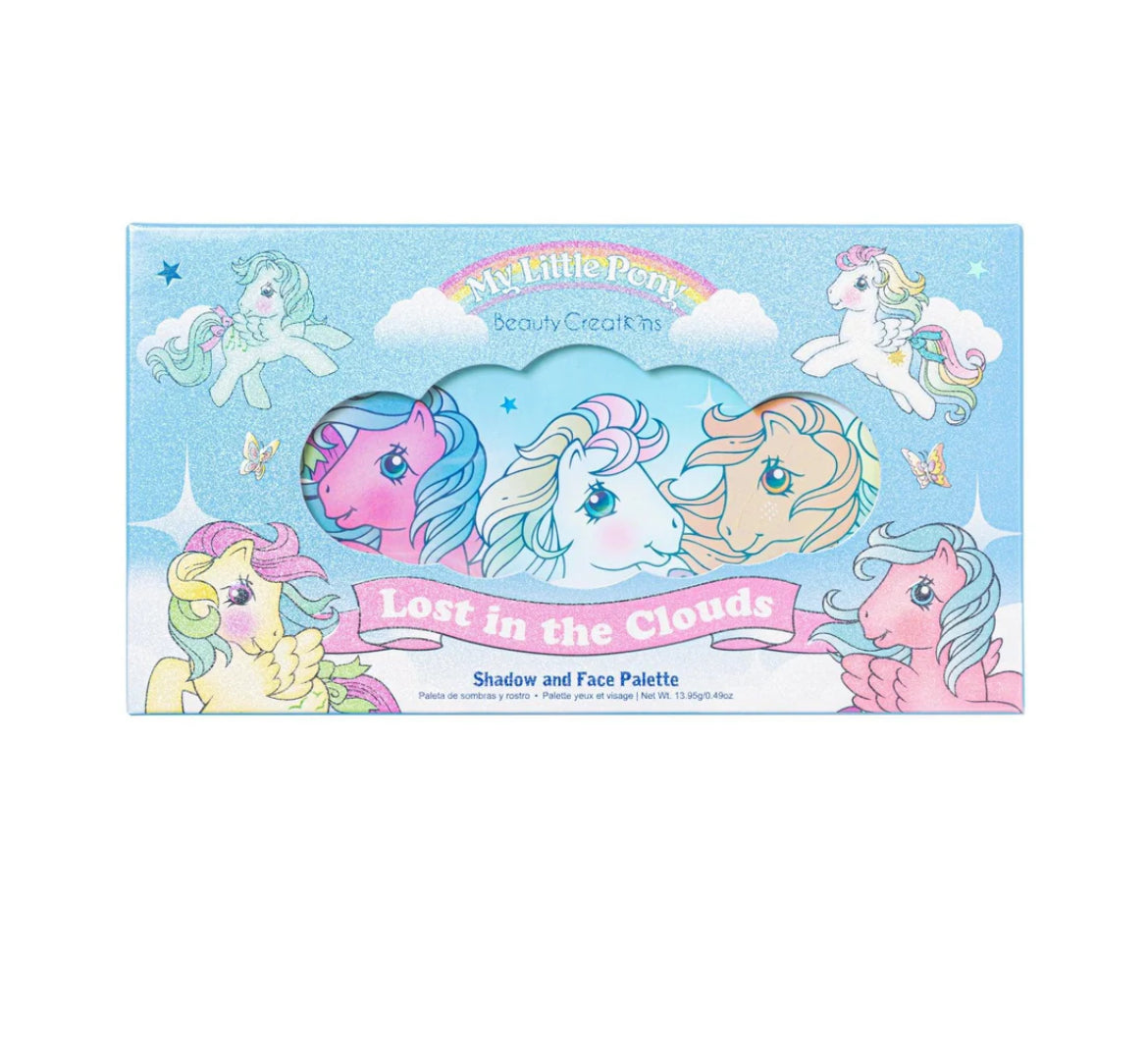 Beauty Creations x My Little Pony "Lost in the Clouds" Shadow and Face Palette