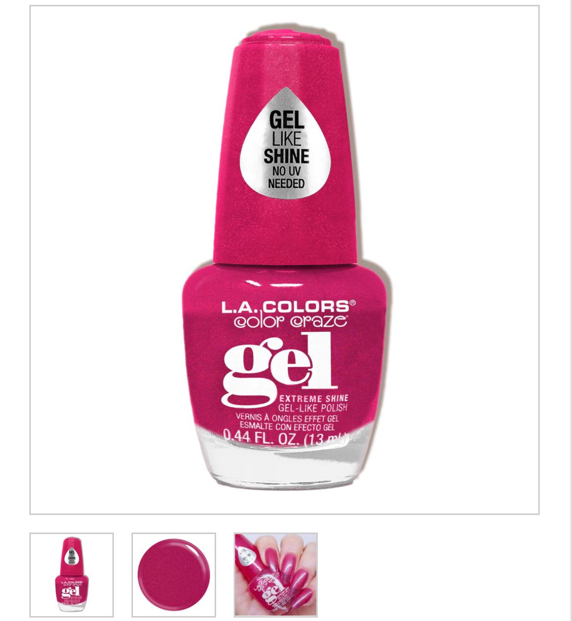 PINK PLEASE GEL POLISH