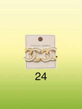 Load image into Gallery viewer, Inspired earrings of Cc