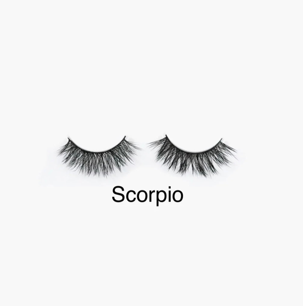 Zodiac 3D Faux Mink Flat False Eyelashes Variety’s
