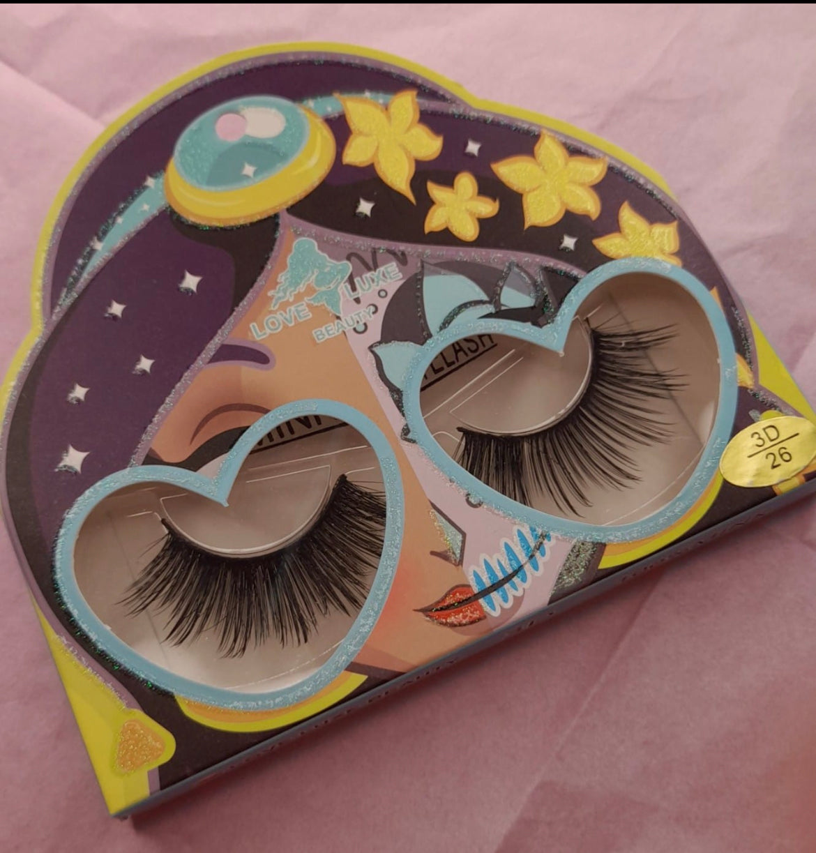 pestanas princesas 3D