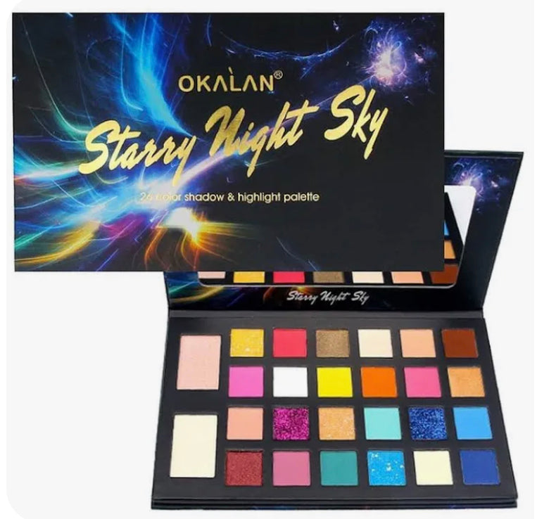 Starry night sky Palette