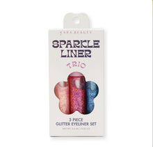 Load image into Gallery viewer, SPARKLE LINER GLITTER EYELINER TRIO SET