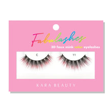 Load image into Gallery viewer, C11 FABULASHES 3D FAUX MINK COLOR LASHES