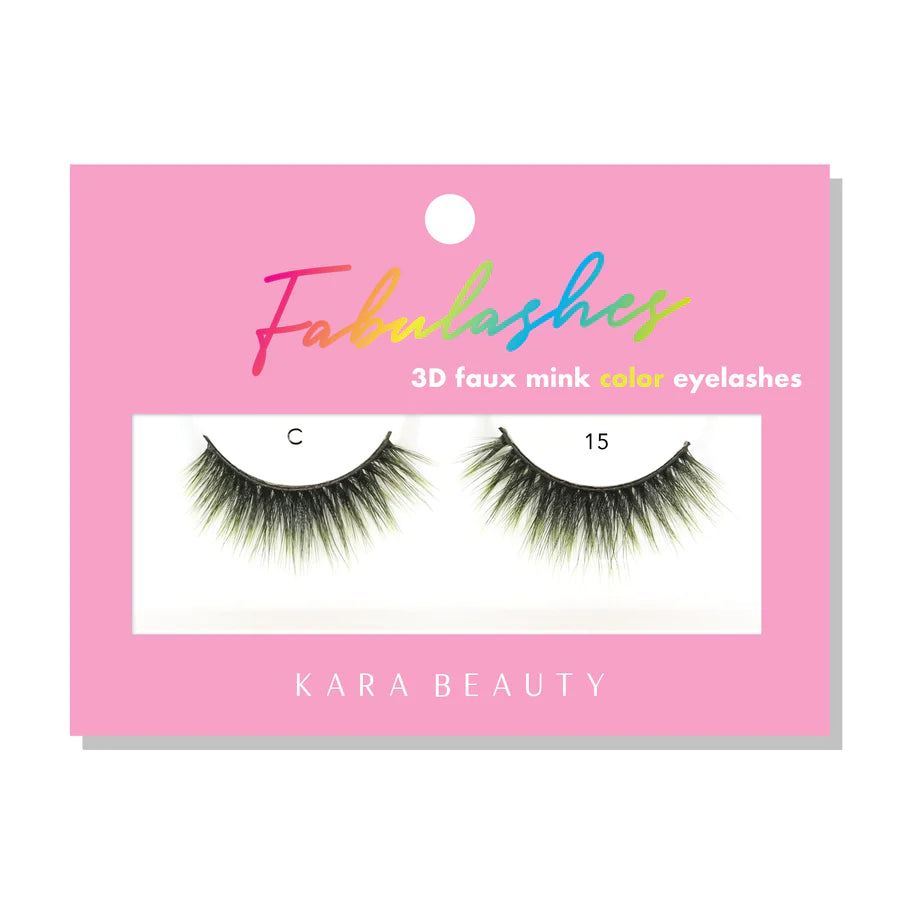 C15 FABULASHES 3D FAUX MINK COLOR LASHES