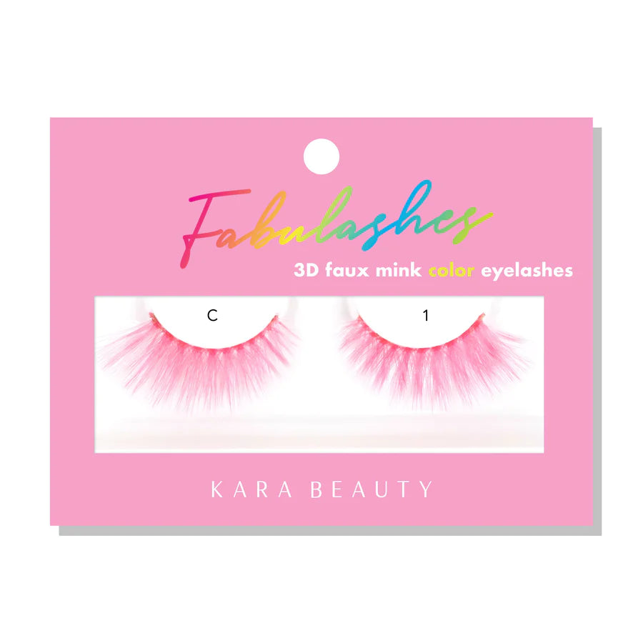 C1 FABULASHES 3D FAUX MINK COLOR LASHES