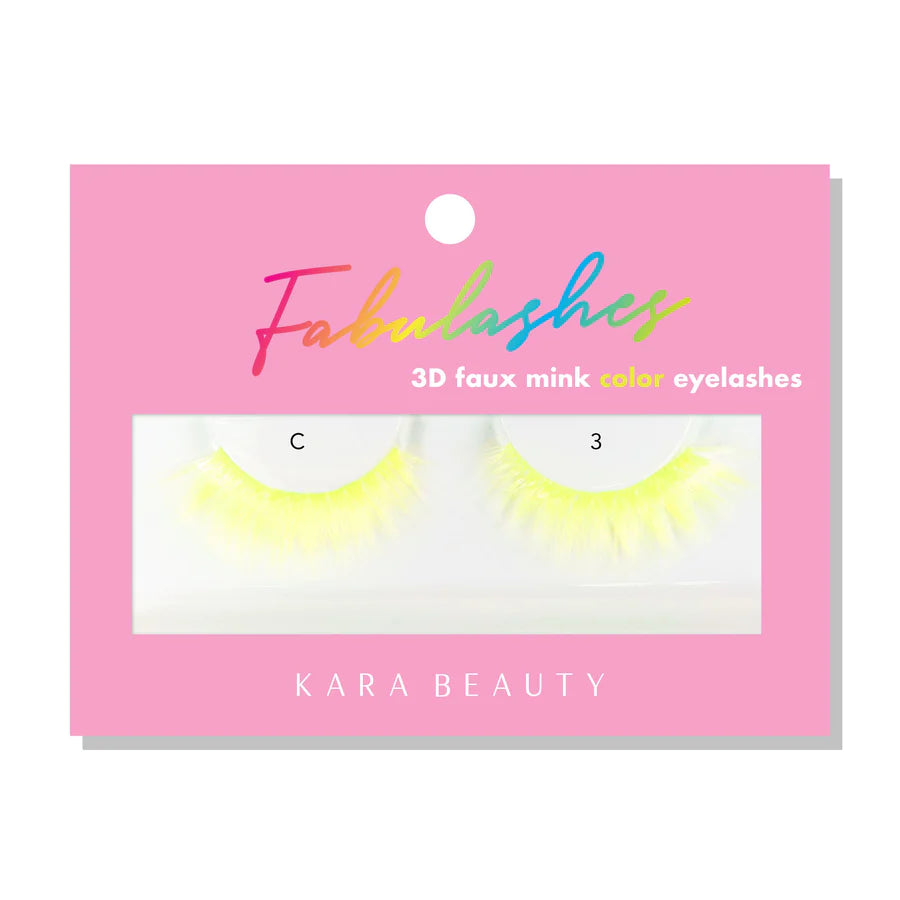 C3 FABULASHES 3D FAUX MINK COLOR LASHES
