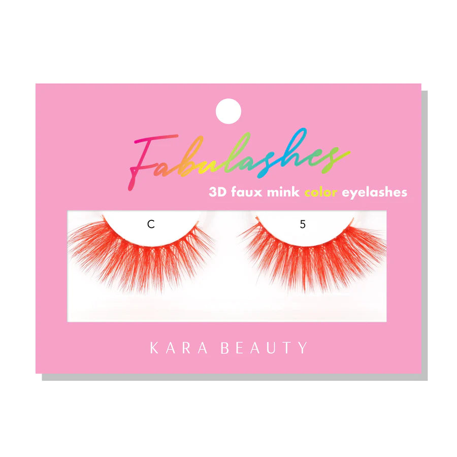 C5 FABULASHES 3D FAUX MINK COLOR LASHES