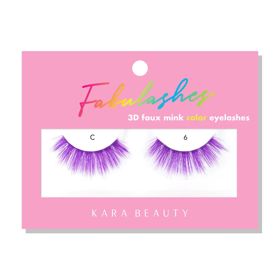 C6 FABULASHES 3D FAUX MINK COLOR LASHES