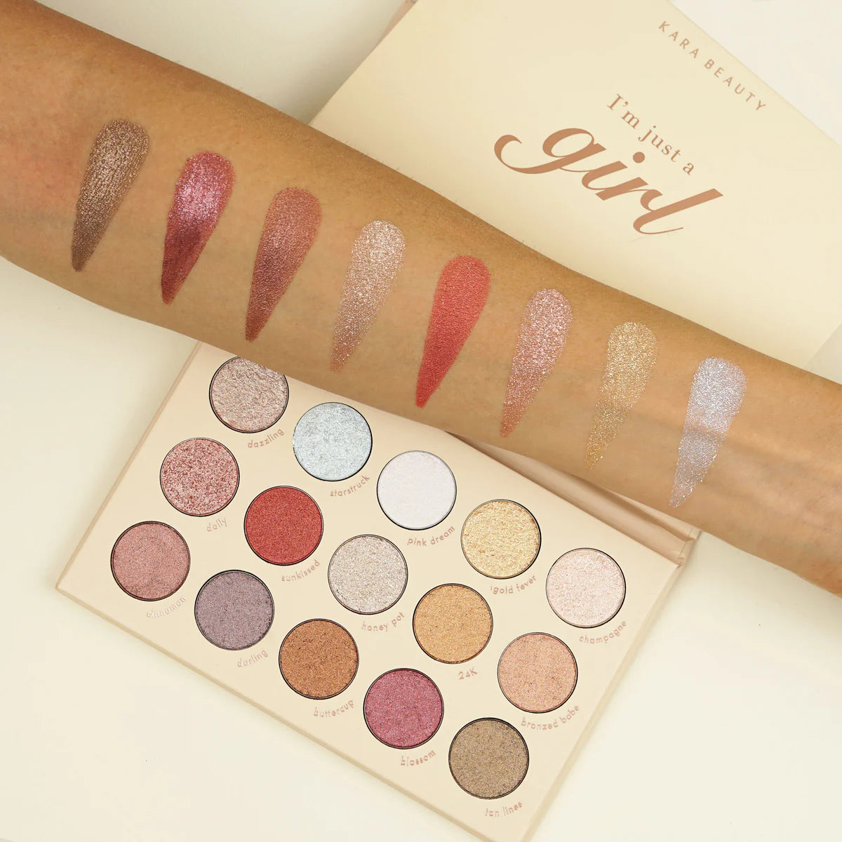 I'M JUST A GIRL Cream Eye Palette
