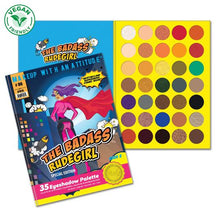 Load image into Gallery viewer, The Badass Rudegirl 35 Eyeshadow Palette - Book 6