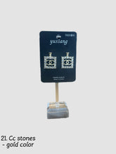 Load image into Gallery viewer, Inspired earrings of Cc