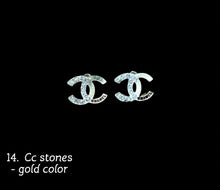 Load image into Gallery viewer, Inspired earrings of Cc