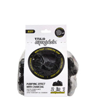 Load image into Gallery viewer, Esponjabon Bath Pouf + Soap Charcoal, Purifying Effect