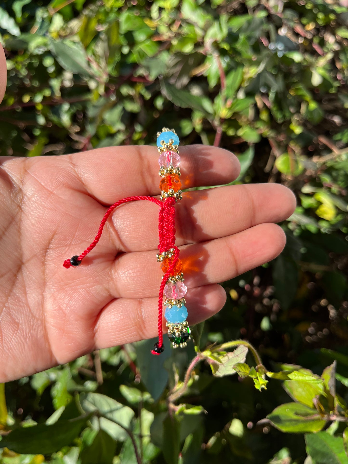 Happy multi color bracelet
