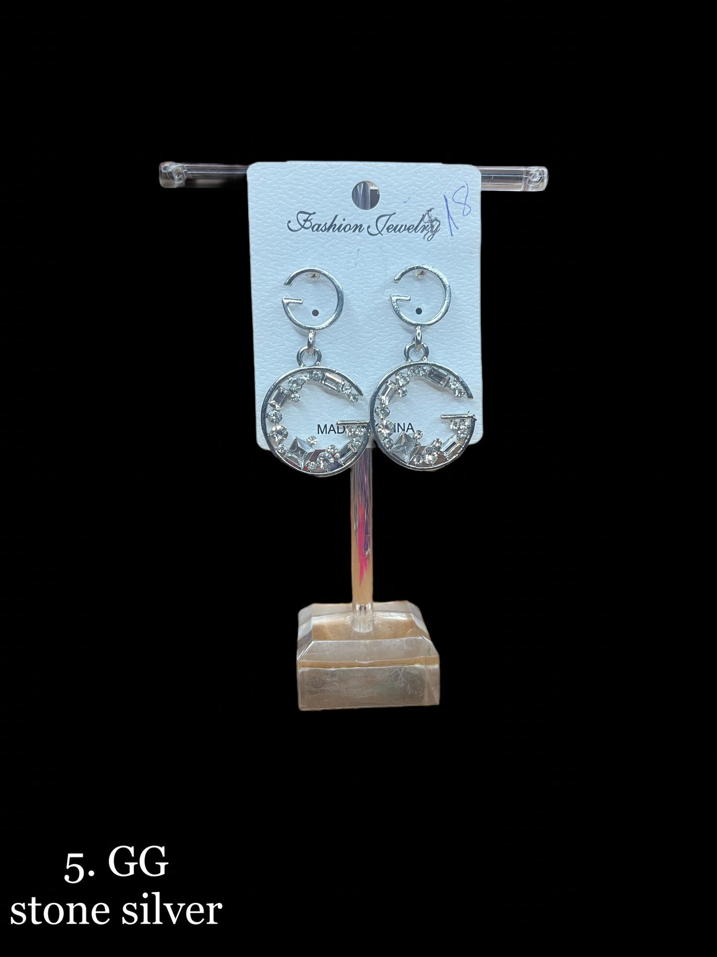 Inspired earrings of GG