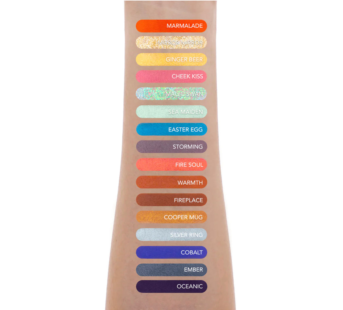 FIRE BIRD - PRESSED PIGMENT PALETTE