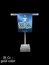 Load image into Gallery viewer, Inspired earrings of Cc