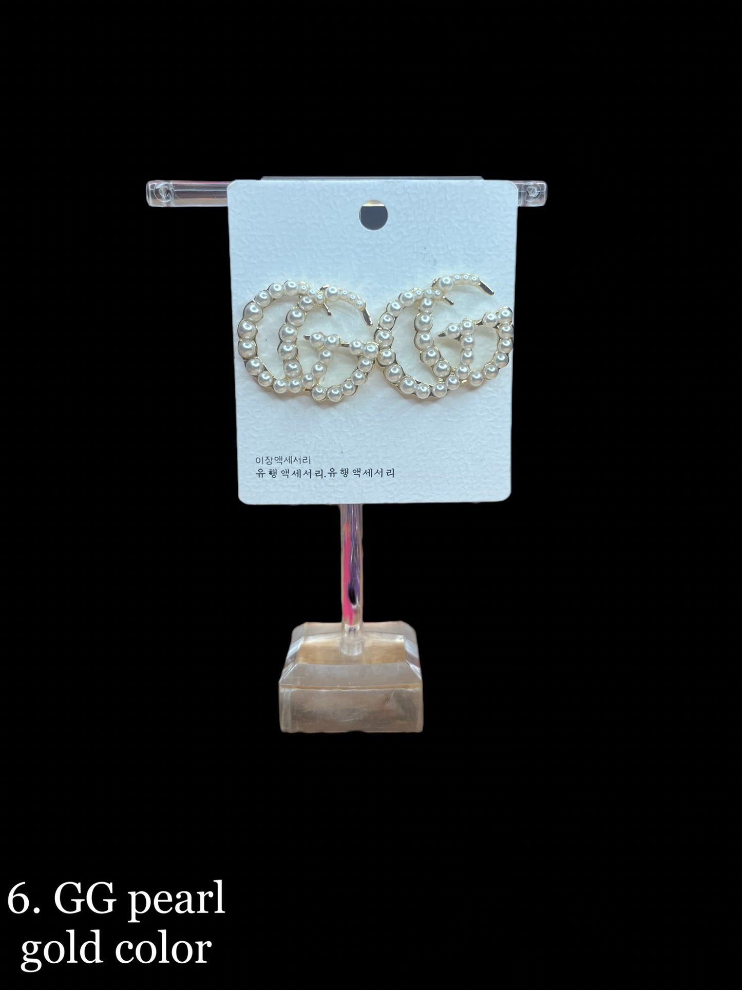 Inspired earrings of GG