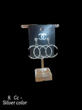 Load image into Gallery viewer, Inspired earrings of Cc