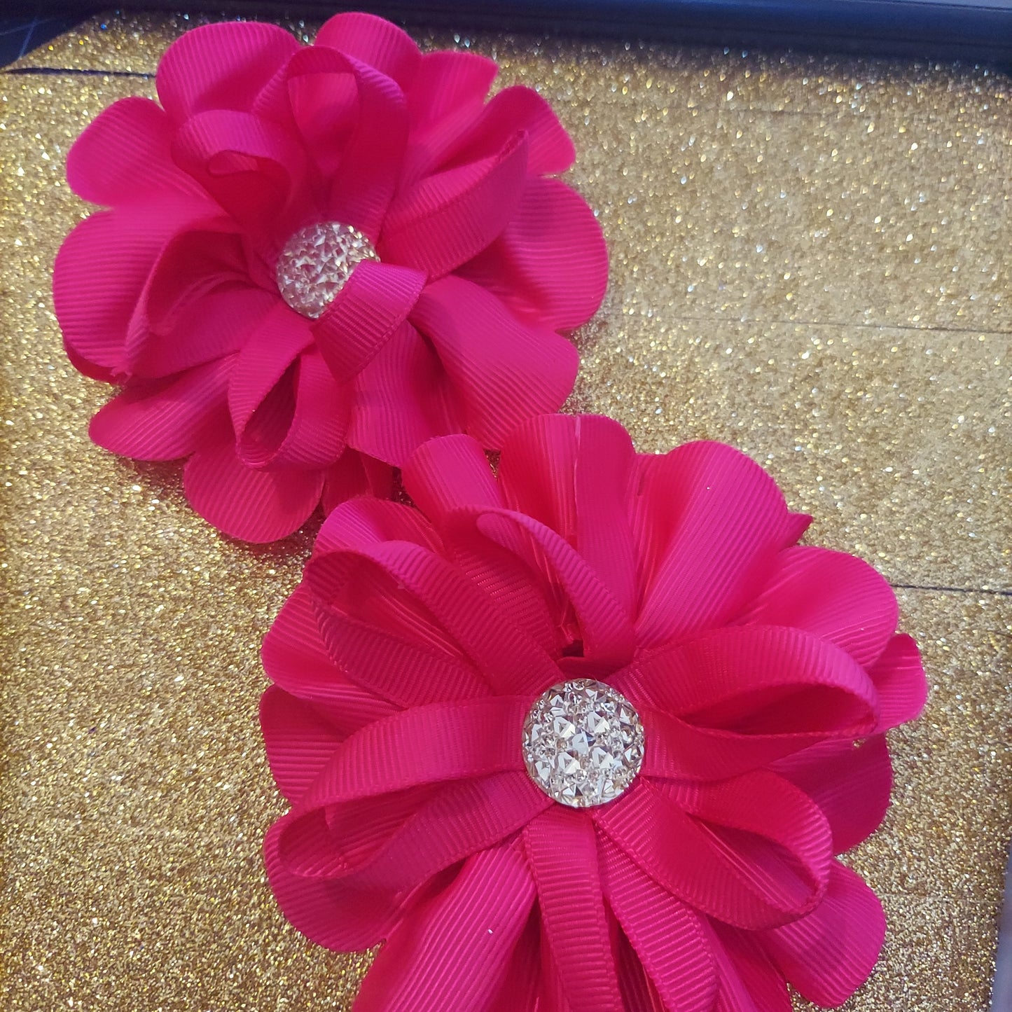 Flowers bows set