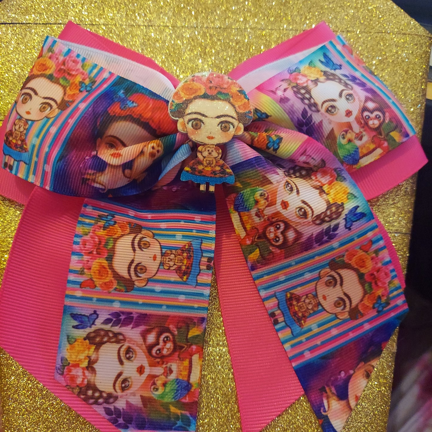 Mini Frida bows  6 diferntes colores