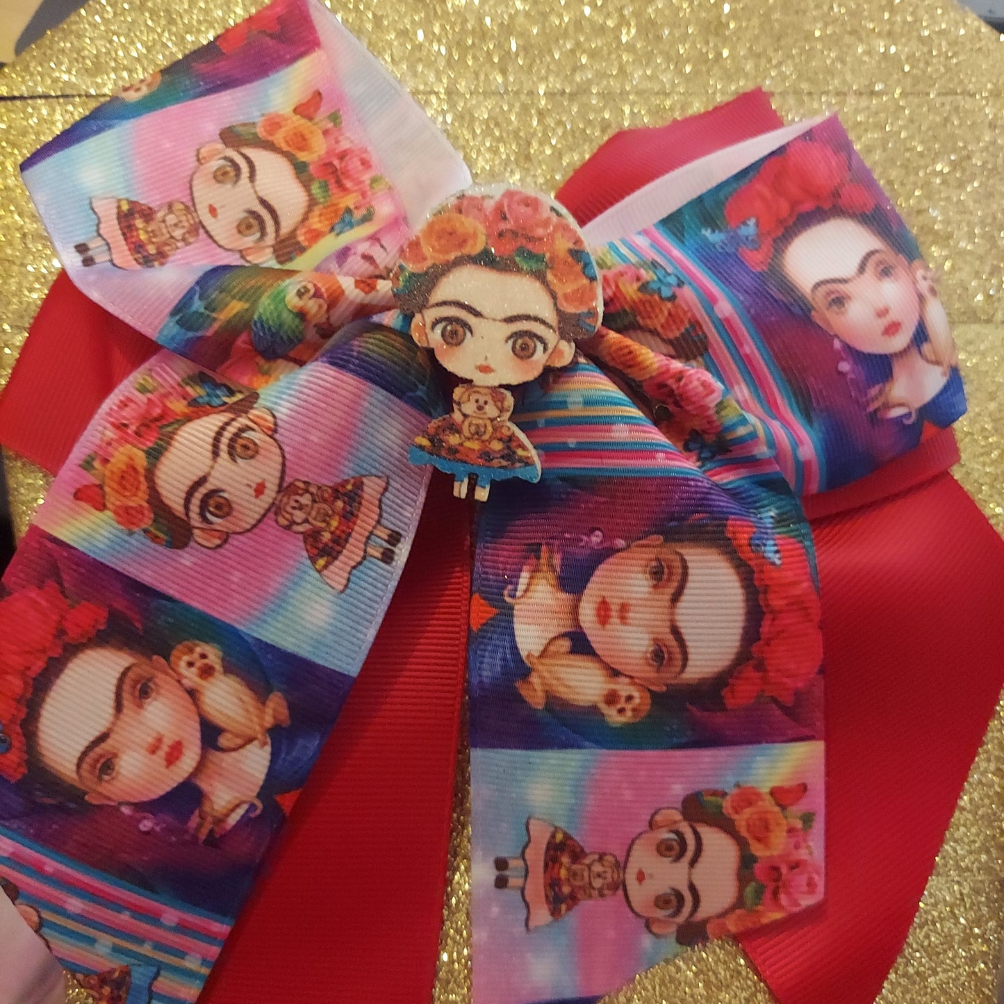 Mini Frida bows  6 diferntes colores