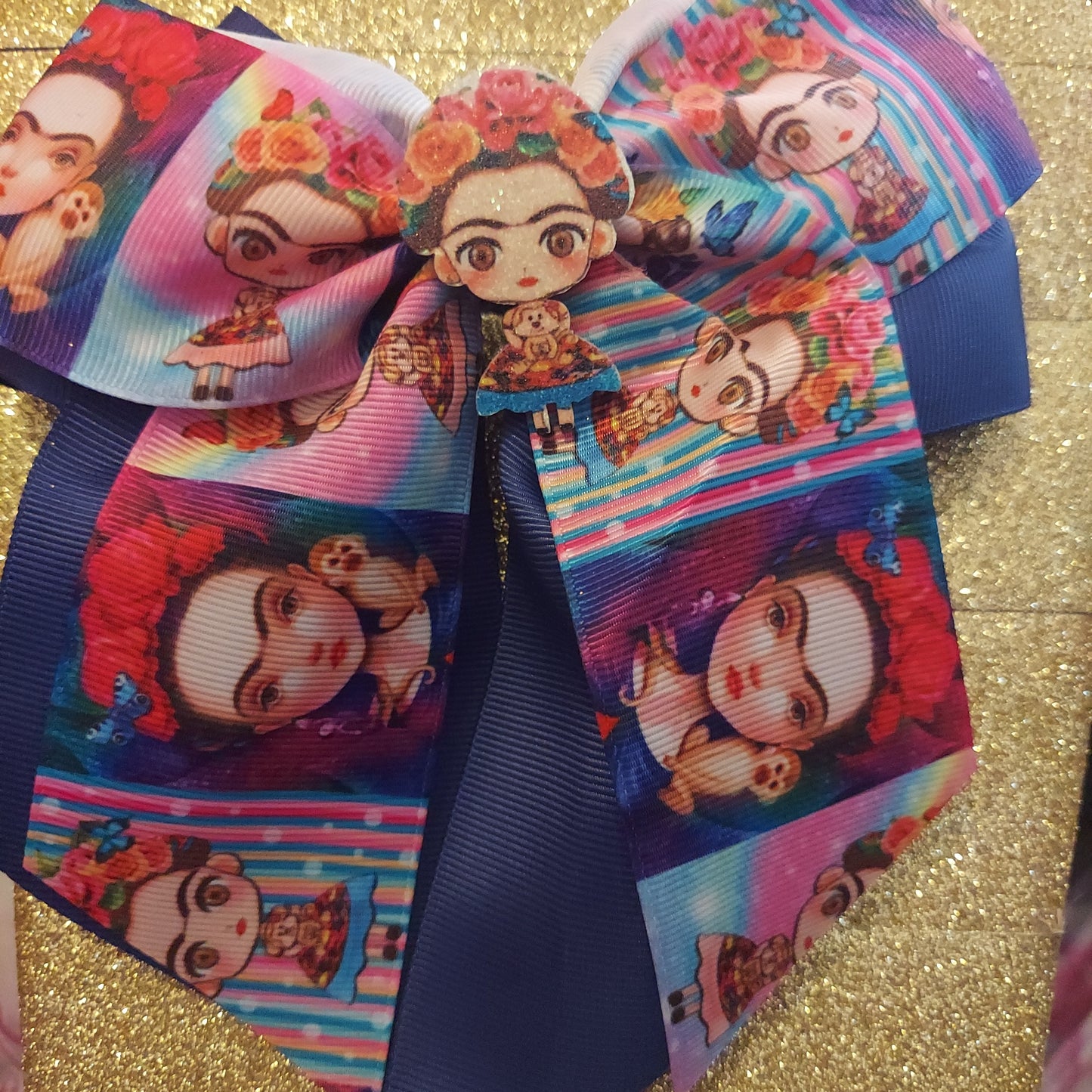 Mini Frida bows  6 diferntes colores