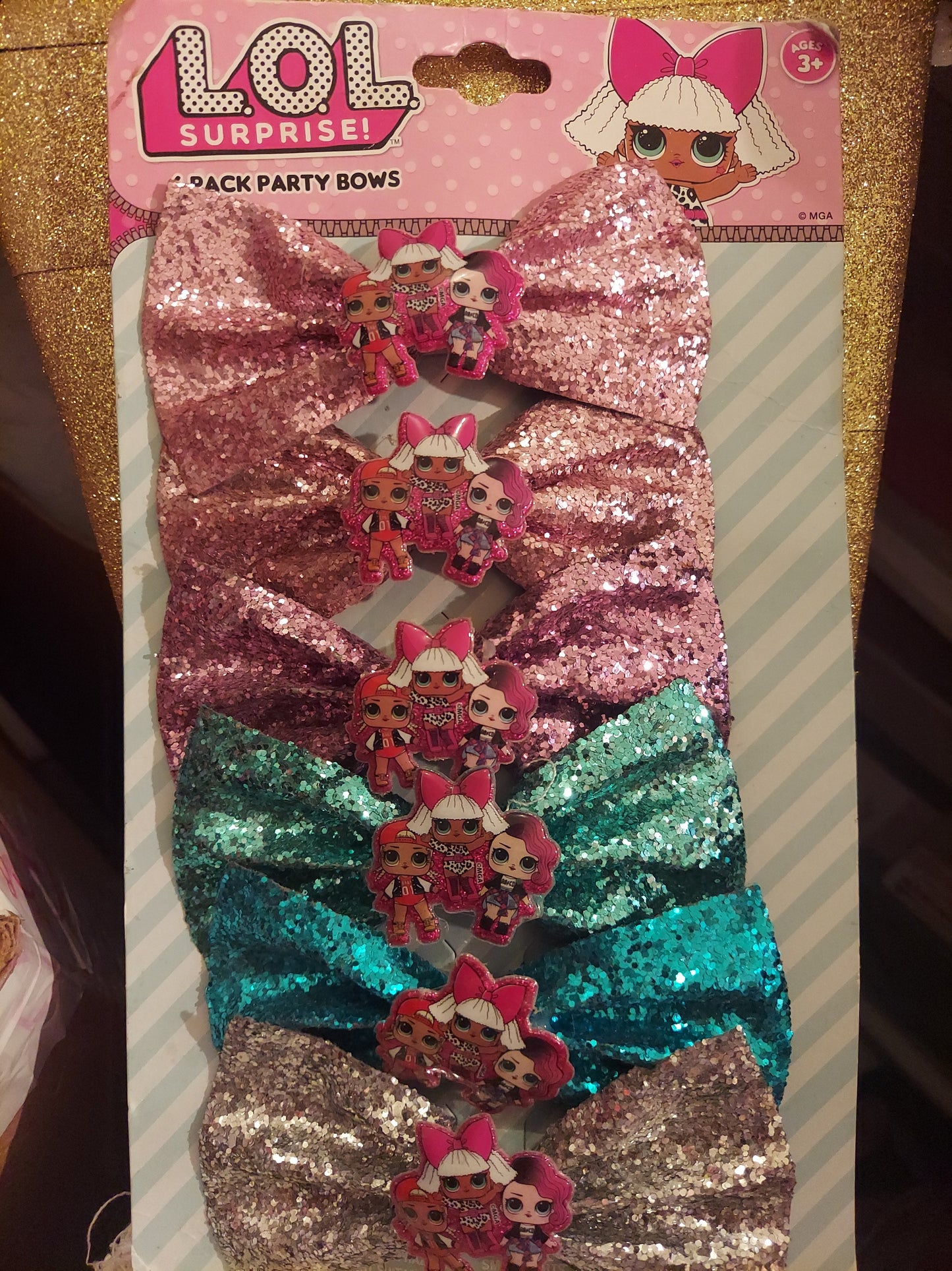 LoL surprise 6 pack party bows