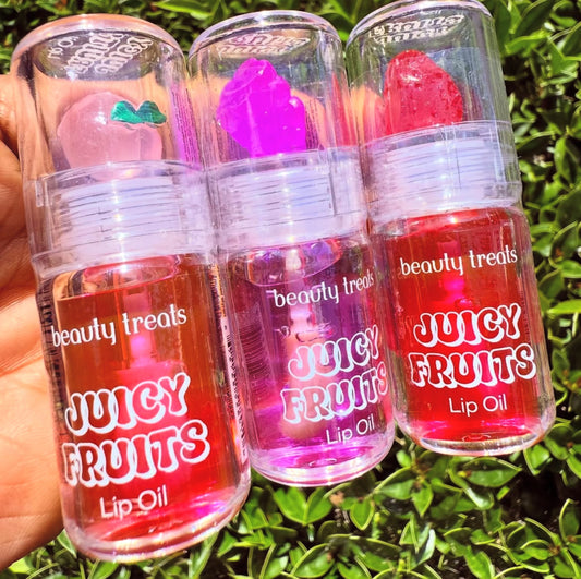 Juicy fruits lip oils
