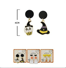 Load image into Gallery viewer, Halloween earrings
