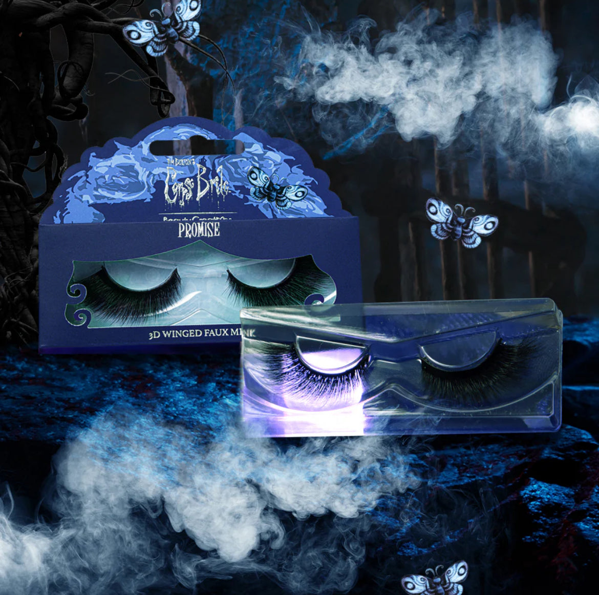 TIM BURTON'S CORPSE BRIDE X BEAUTY CREATIONS "PROMISE" 3D WINGED FAUX MINK (LASHES)