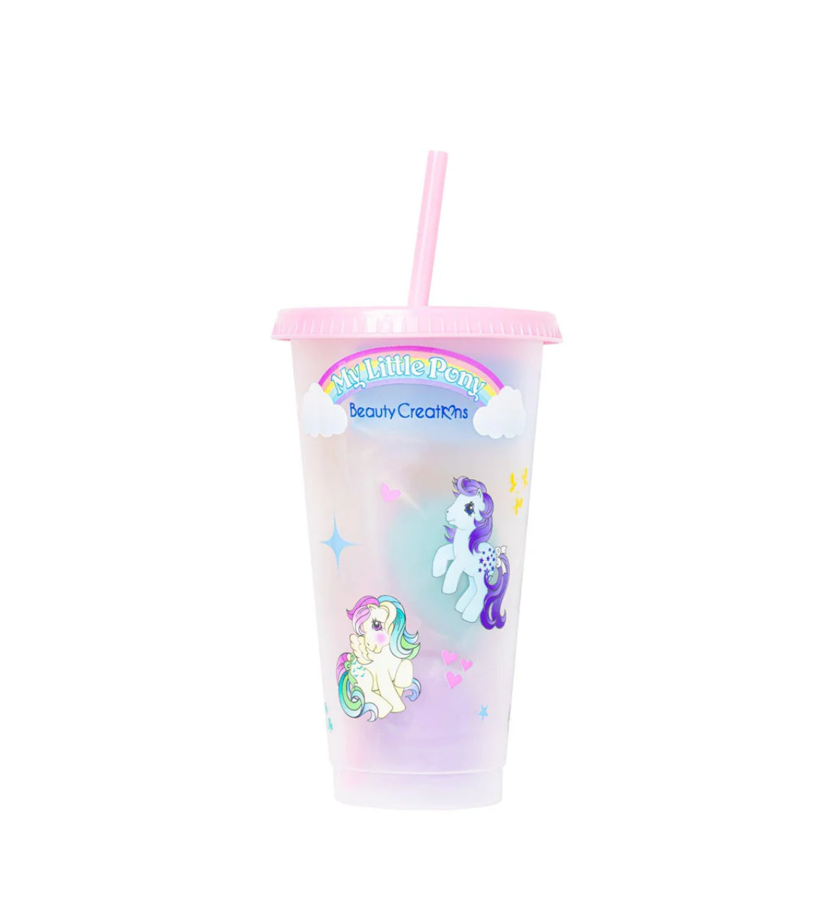 BEAUTY CREATIONS X MY LITTLE PONY "I WANT A PONY" REUSABLE CUP WITH BLENDERS