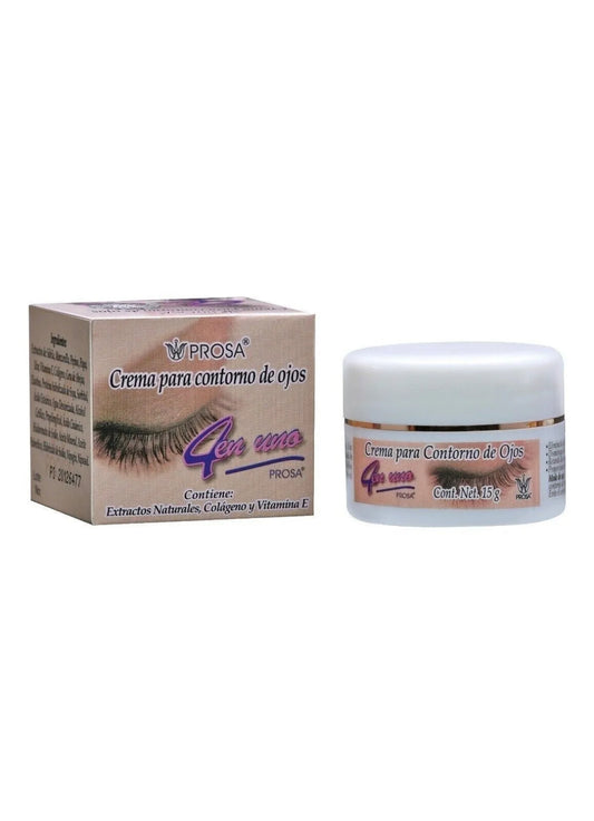 Prosa 4 en 1 Crema para contorno de ojos