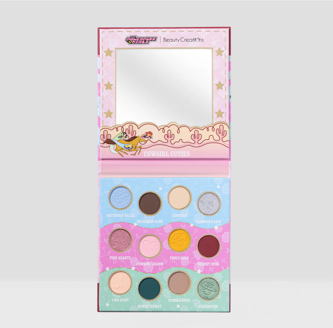 THE POWERPUFF GIRLS "COWGIRL CUTIES" SHADOW PALETTE