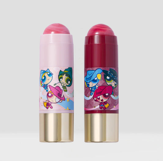 THE POWERPUFF GIRLS "PRETTY DESPERADOS" BLUSH STICK SET
