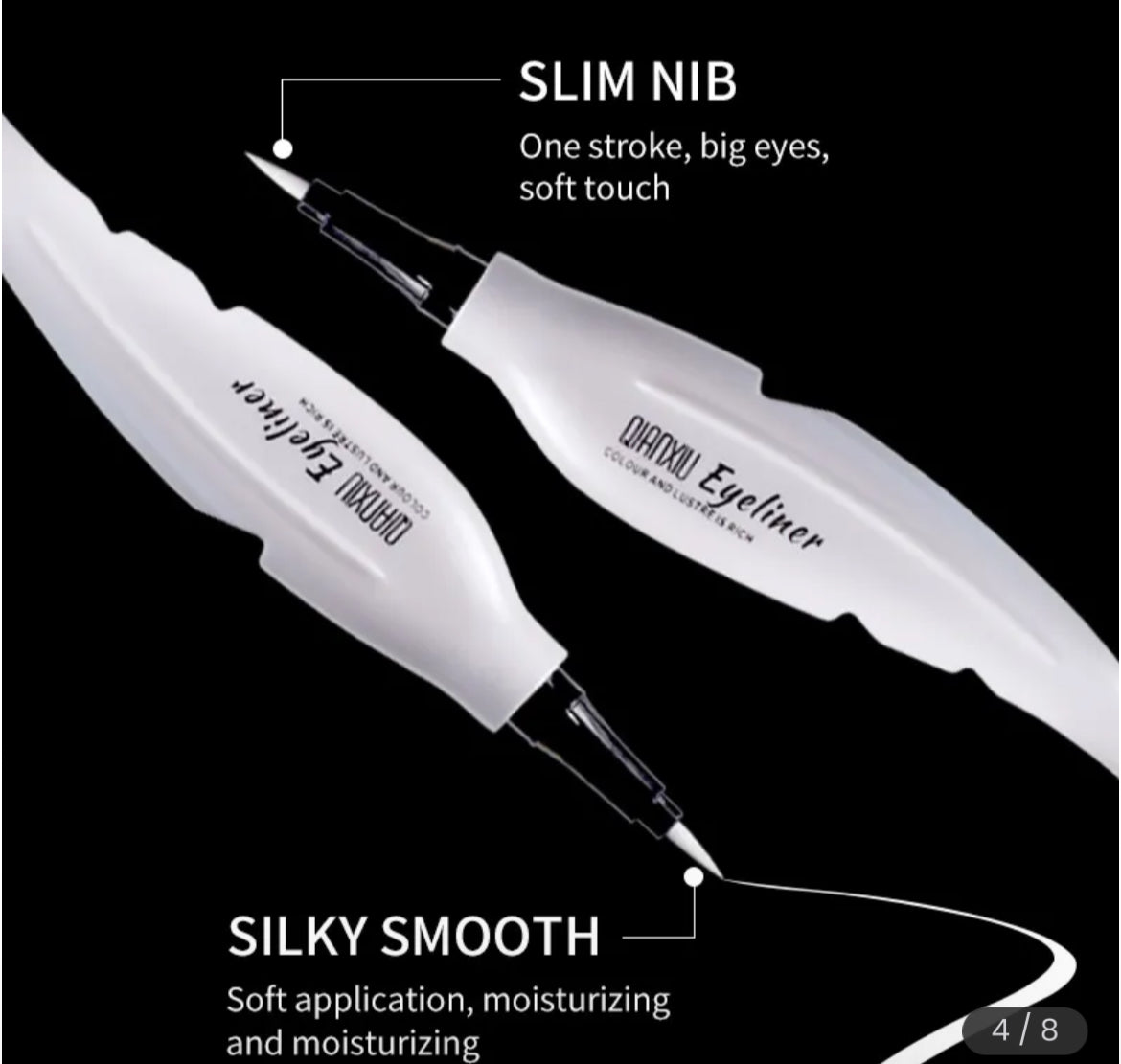 White & Black long lasting Eyeliners