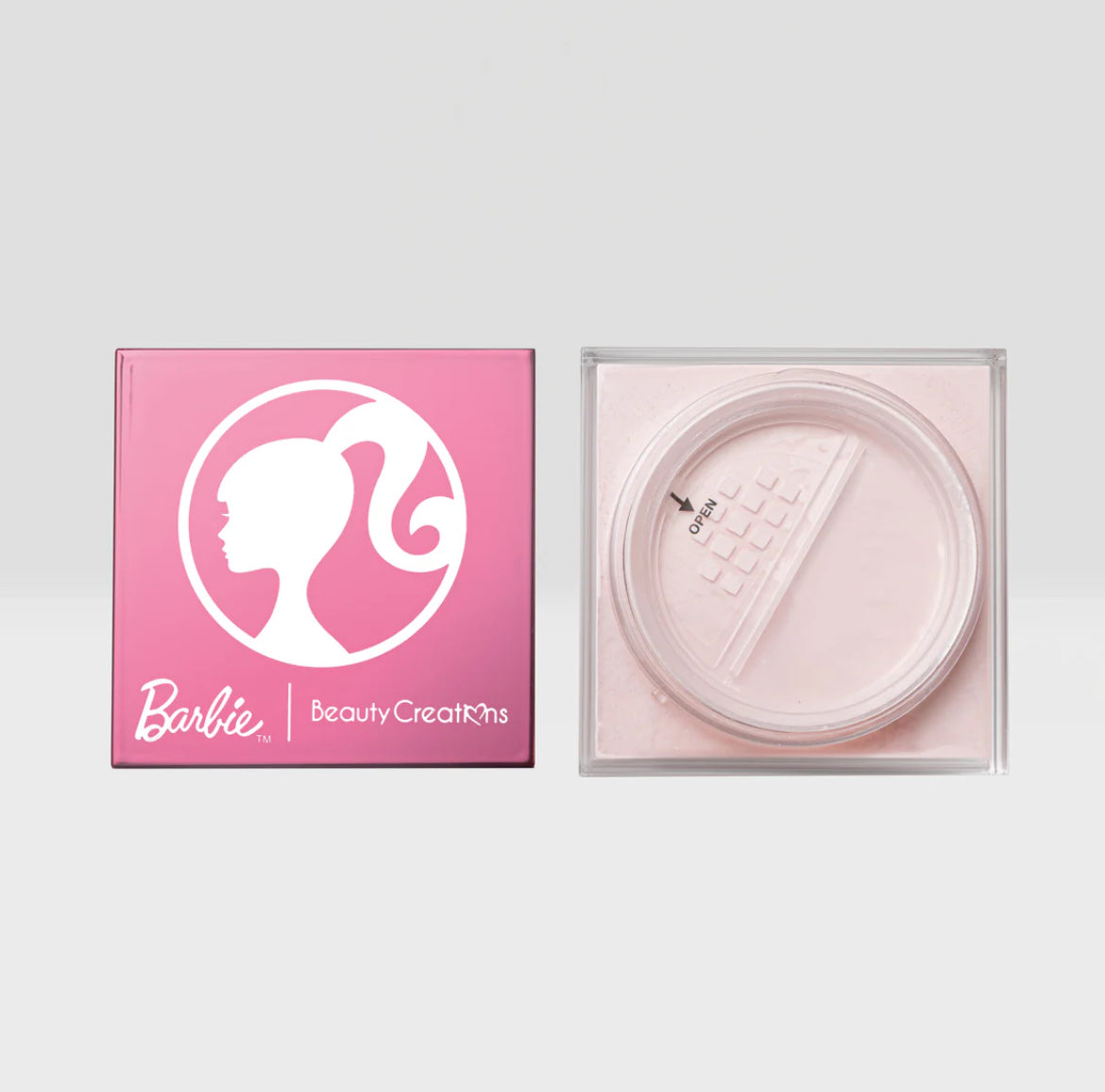 BARBIE "FUTURE IS BRIGHT" PINK LOOSE SETTING POWDER