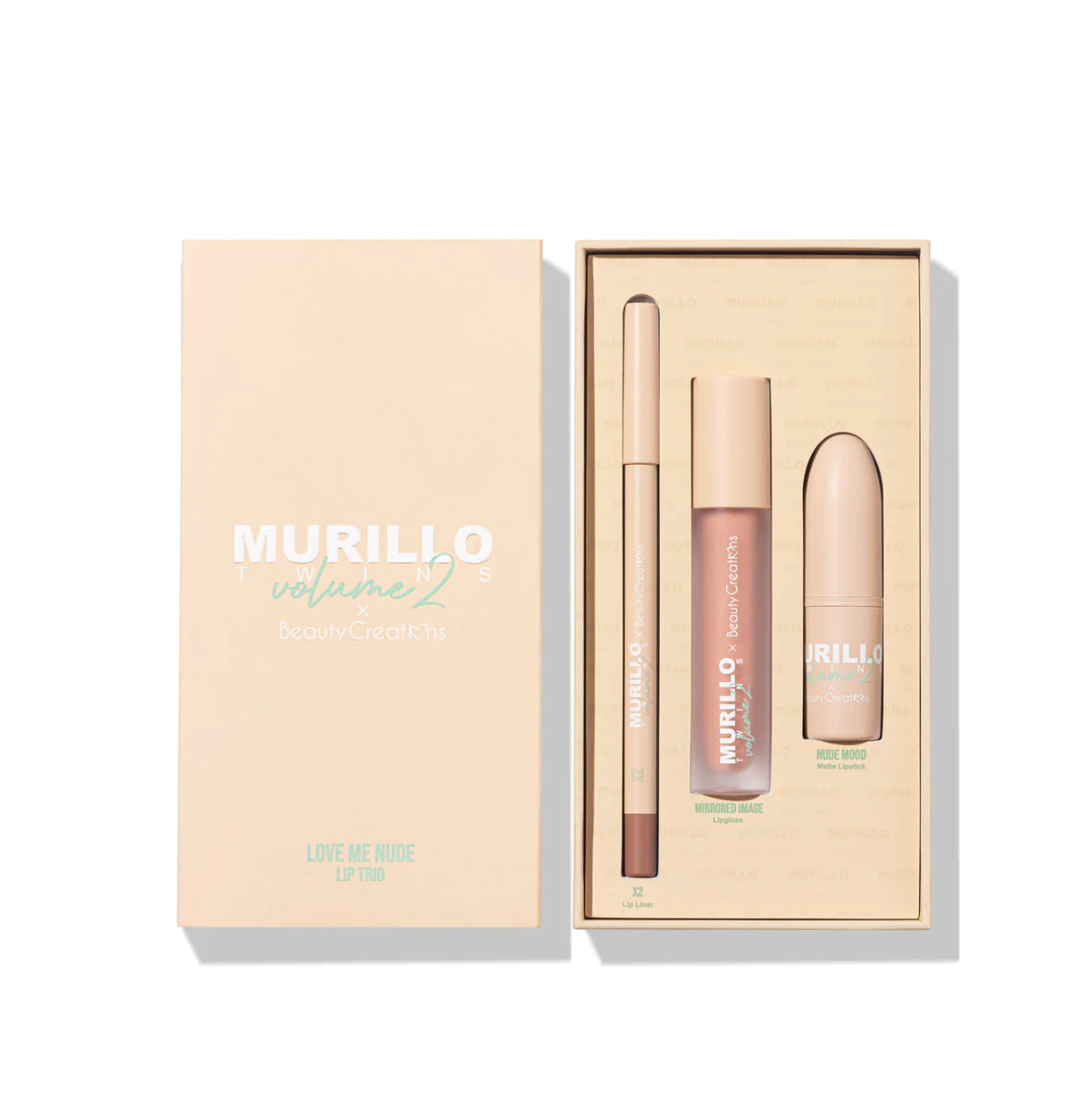 MURILLO TWINS VOL. 2 - LOVE ME NUDE LIP KIT