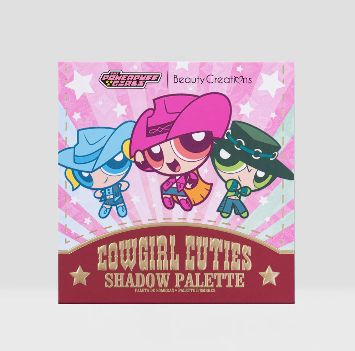 THE POWERPUFF GIRLS "COWGIRL CUTIES" SHADOW PALETTE