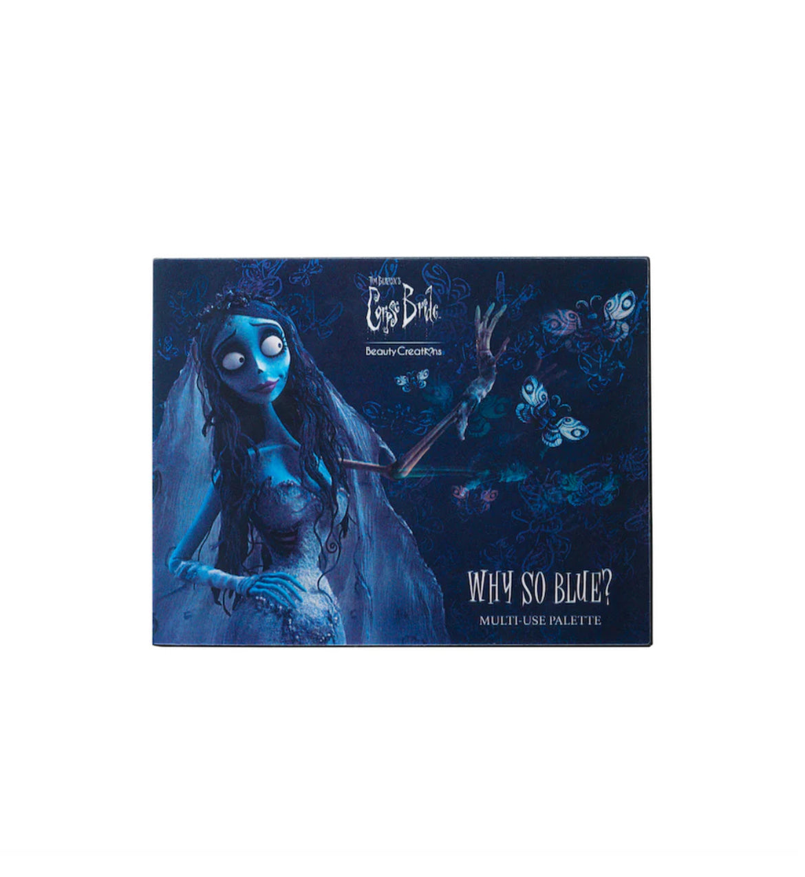 TIM BURTON'S CORPSE BRIDE X BEAUTY CREATIONS "WHY SO BLUE?" MULTI-USE PALETTE