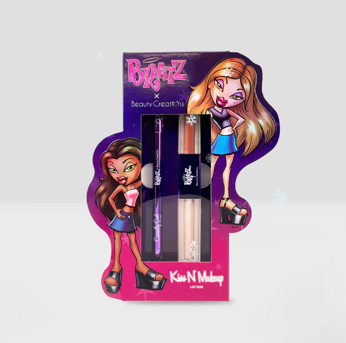 BRATZ X BEAUTY CREATIONS KISS N' MAKEUP LIP PLUMPING DUO