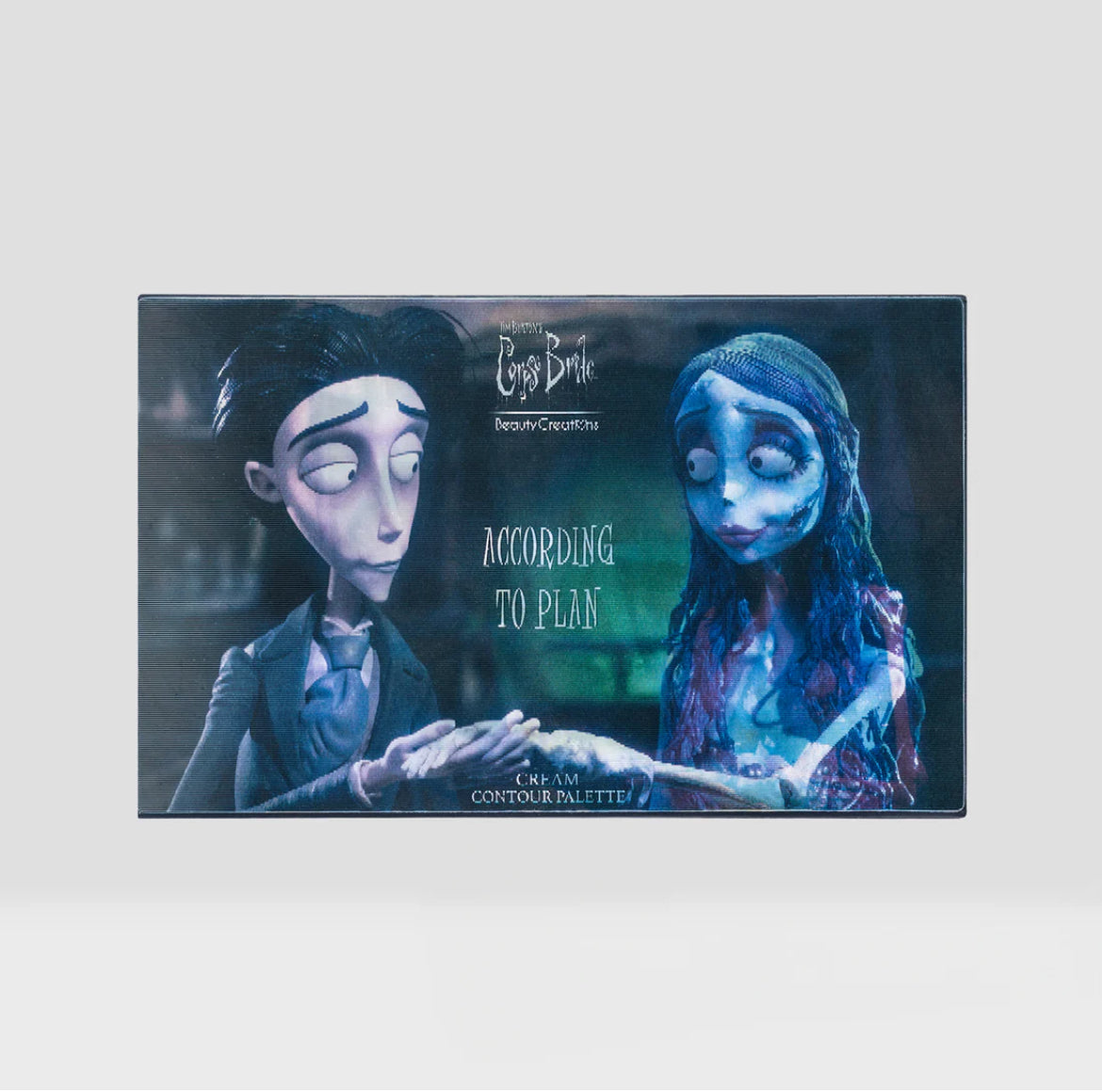 TIM BURTON'S CORPSE BRIDE X BEAUTY CREATIONS ACCORDING TO PLAN CREAM CONTOUR PALETTE