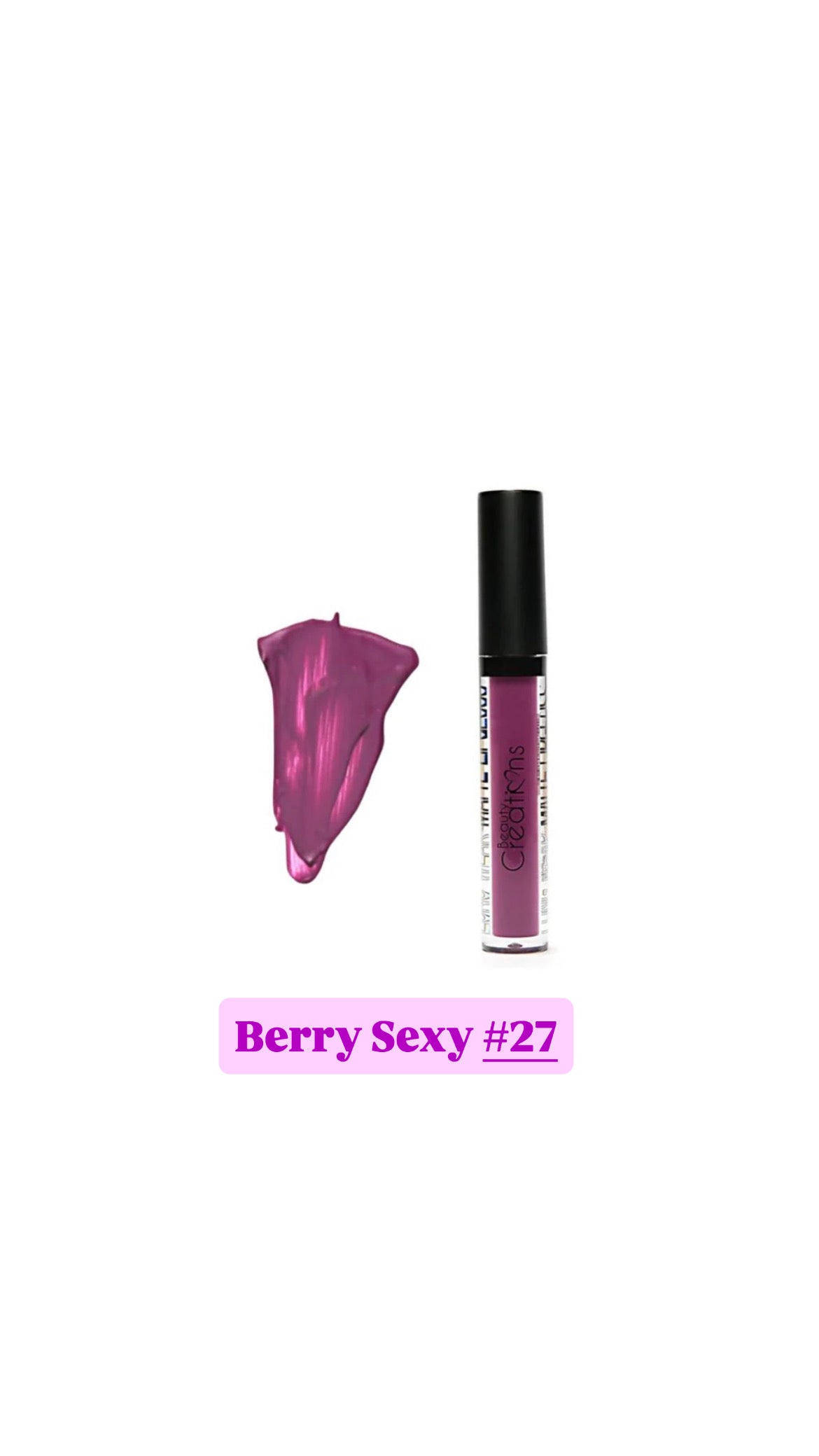 Berry Sexy - 27 LONG WEAR MATTE LIP GLOSS