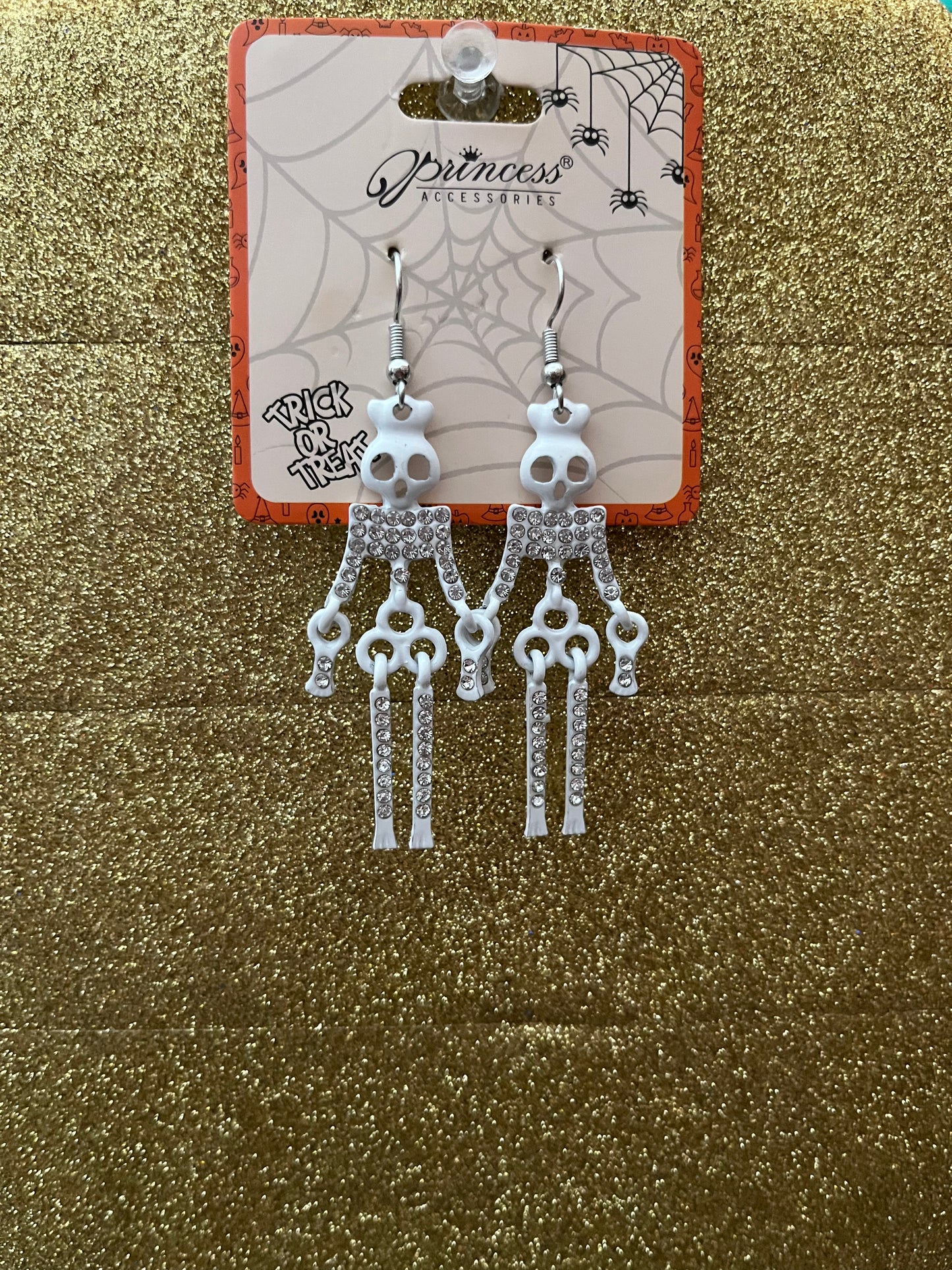 Halloween Rhinestone Earrings