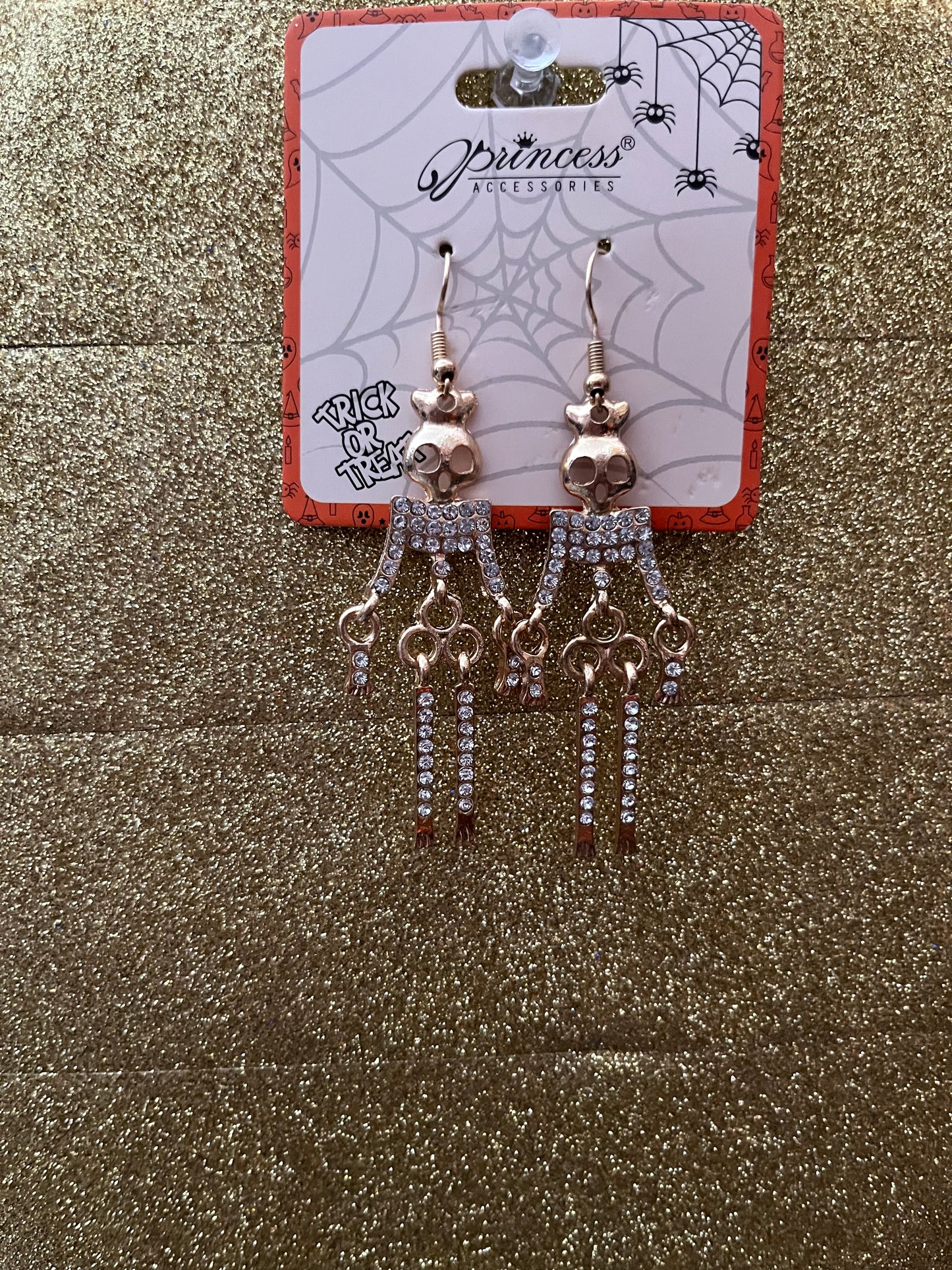 Halloween Rhinestone Earrings